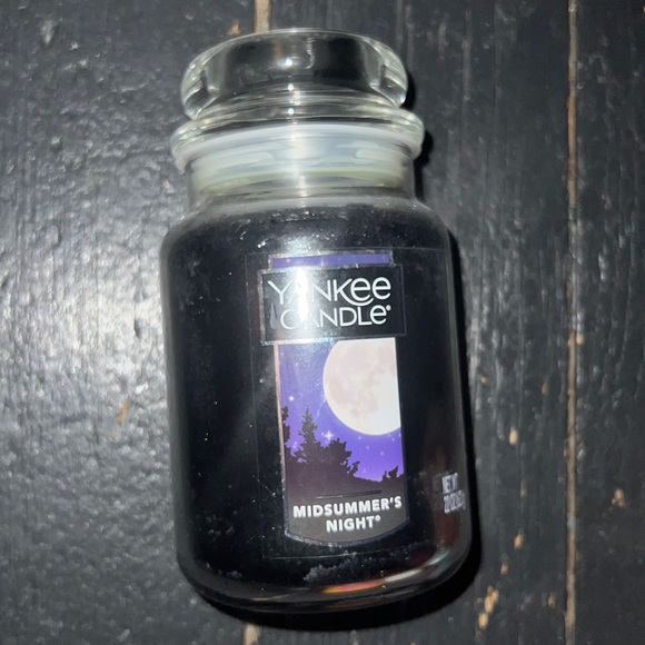 Yankee Candle Accents Yankee Candle Large Candle Midsummers Night